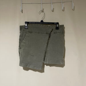 Tambourine Studio Green Cotton Shorts Women's Size Large